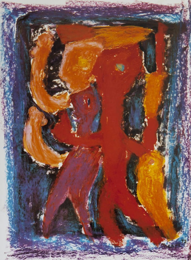 117 Swingend Feest, 1997, 63 x 73, 350,-