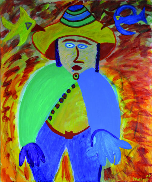234 De Hoed, 2005, 100 x 120 cm, acryl