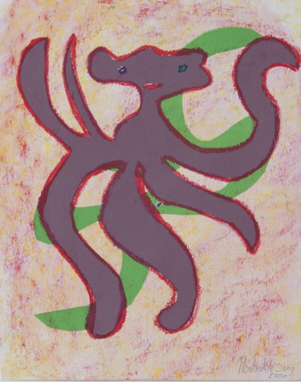 272 Millennium Fauna, 2000, 60 x 70