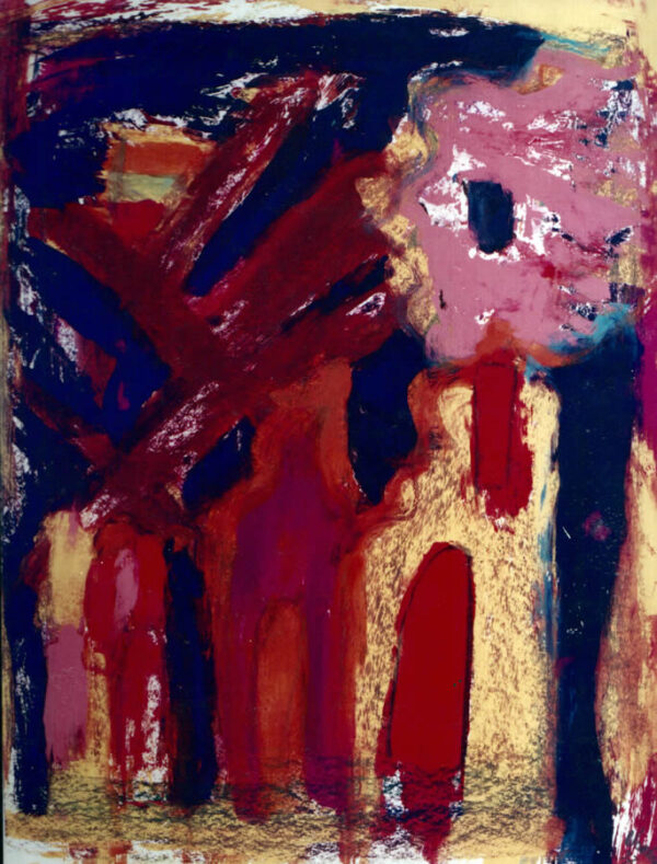 122 Vrede, 1997, 73 x 93 cm, gemengd