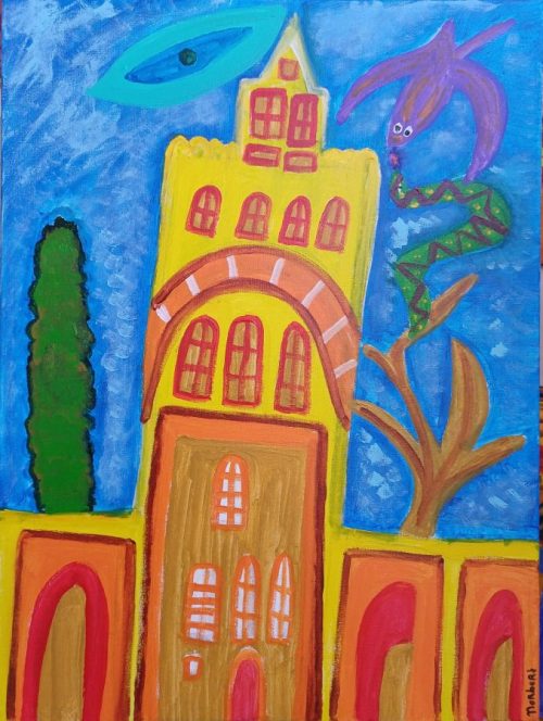 497 Marrakech Dag 2025 60x80 acryl