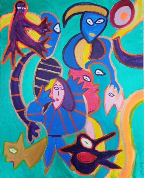 504 Water Volk 2025 80x100cm acryl