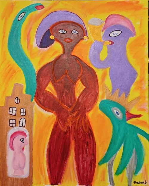 538 De Donkere Princes 2026 80x100cm acryl