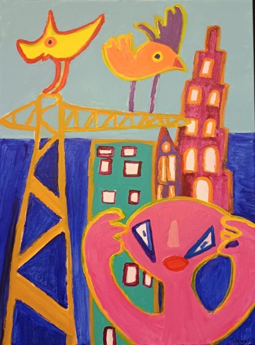 540 Haven Fauna 2026 60x80cm acryl