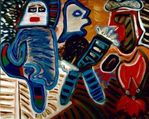 De Stijders (18), 1993 olie