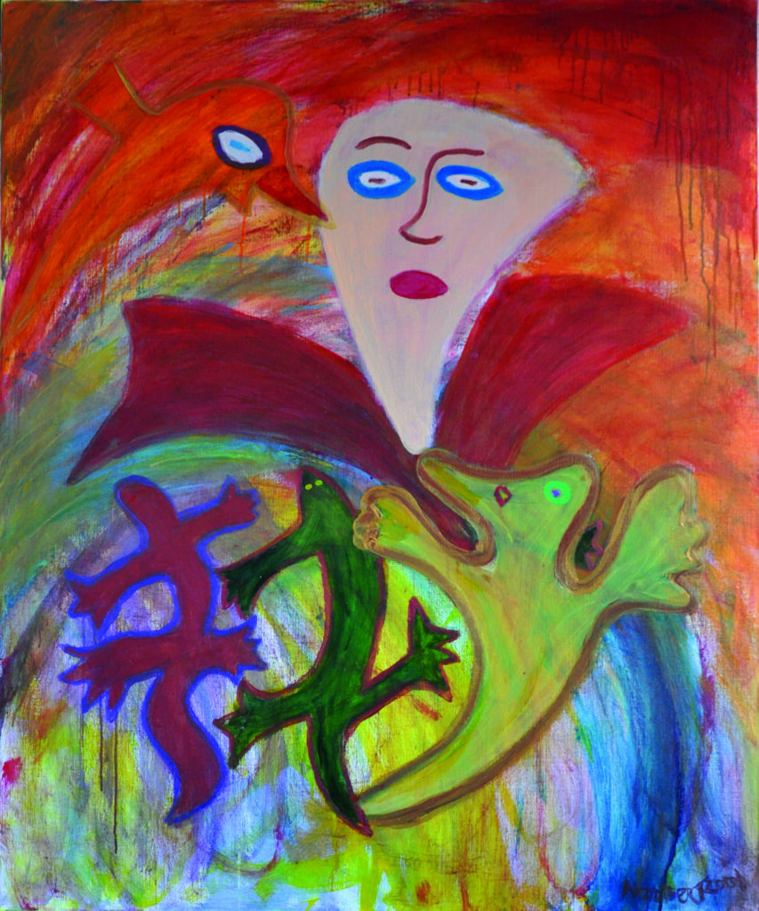 Man met Rode Kraag (305), 2001