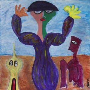 Vrouw in Leegte (429), 2015
