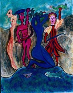 Pays Sauvage (61), 1996 – Ingelijst