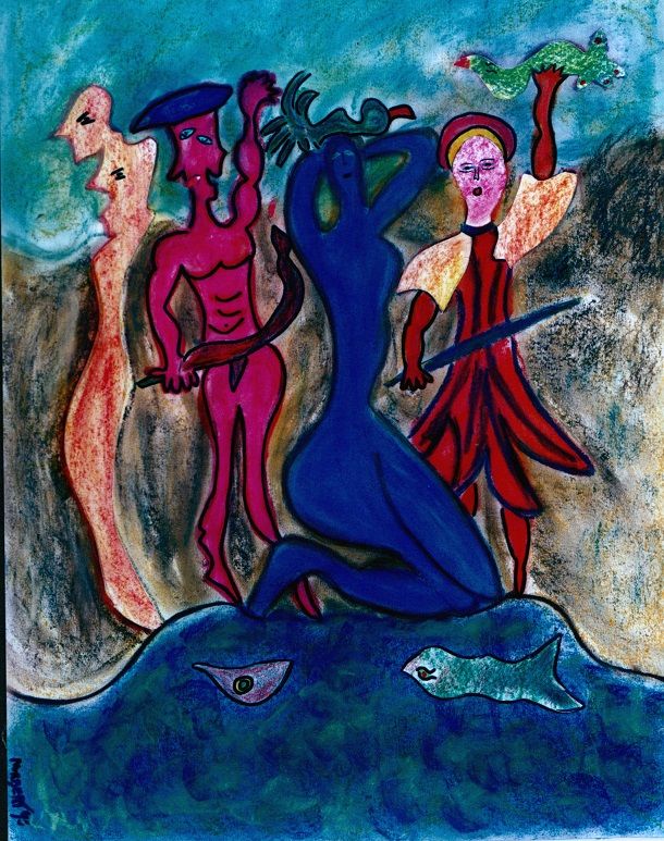 Pays Sauvage (61), 1996 – Ingelijst